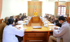 Hà Tĩnh: Phật giáo tỉnh họp chuẩn bị công tác Đại hội đại biểu lần thứ IV
